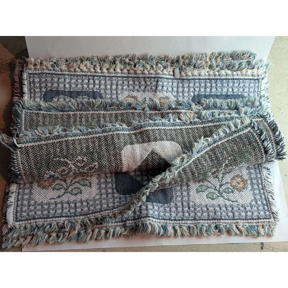 Vintage Lillian Vernon Placemats Country Cottage Grandmacore Set Of Four